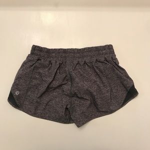 Gray Lululemon shorts size 4